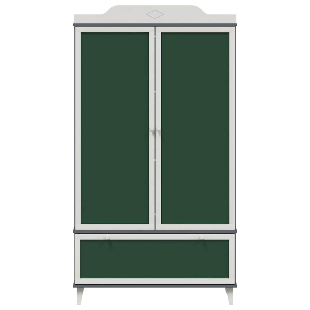 Krittstavle Garderobe ROROS Grå og hvit 90 x 45 x 165 cm