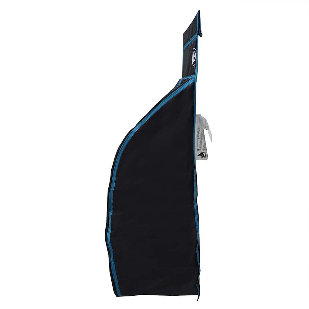 Hengende teltorganisator med 10 lommer Svart 40,5 x 25 x 80 cm