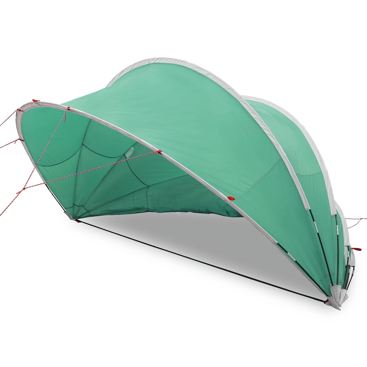 Poolkuppel 405 x 405 x 192 cm 185T polyester med PU-belegg