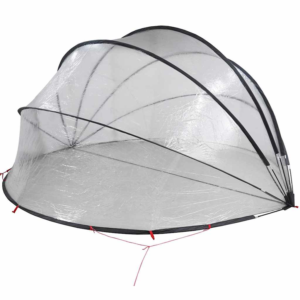 Poolkuppel Gjennomsiktig 472 x 460 x 229 cm PVC