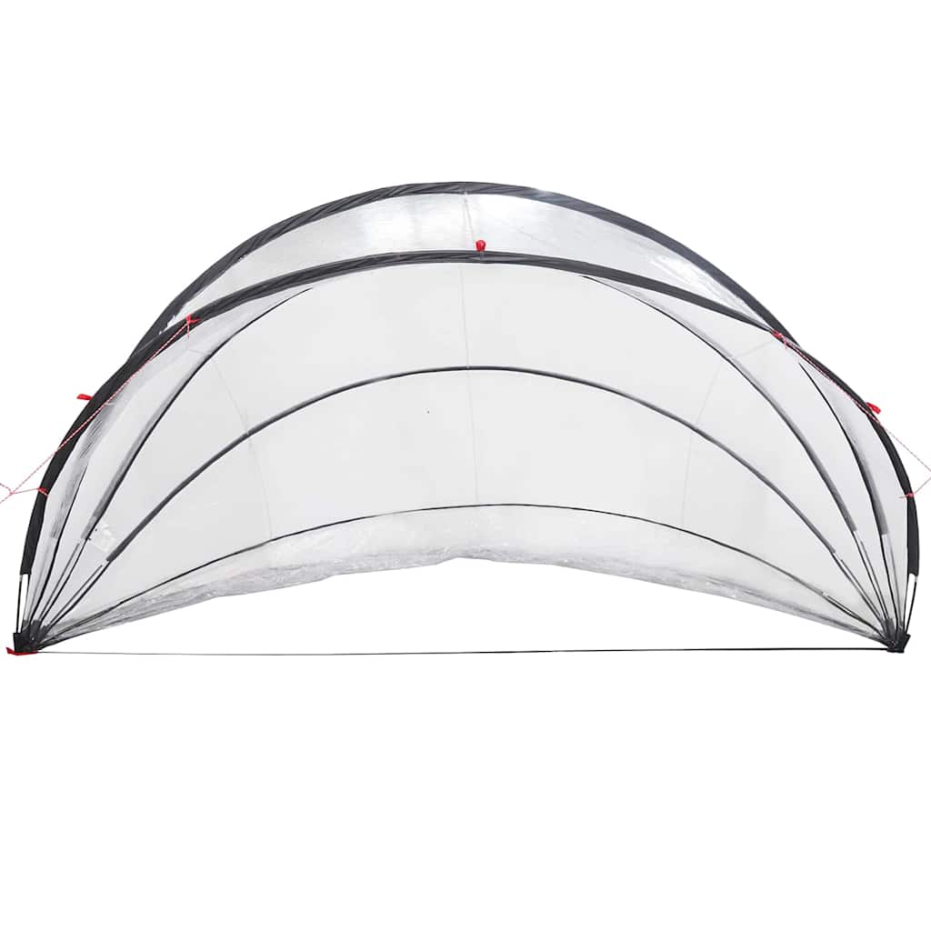Poolkuppel Gjennomsiktig 472 x 460 x 229 cm PVC