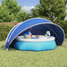 Poolkuppel 500 x 500 x 236 cm 185T polyester med PU-belegg
