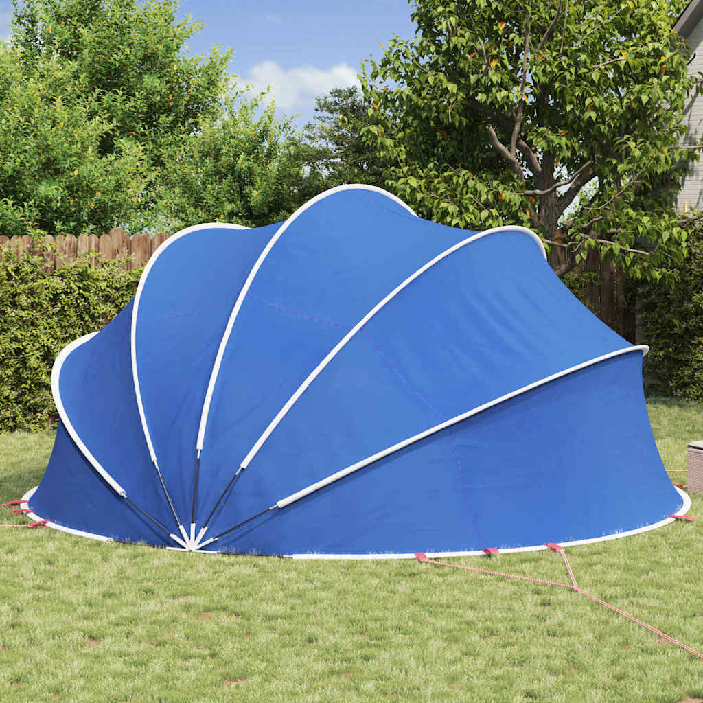 Poolkuppel 500 x 500 x 236 cm 185T polyester med PU-belegg
