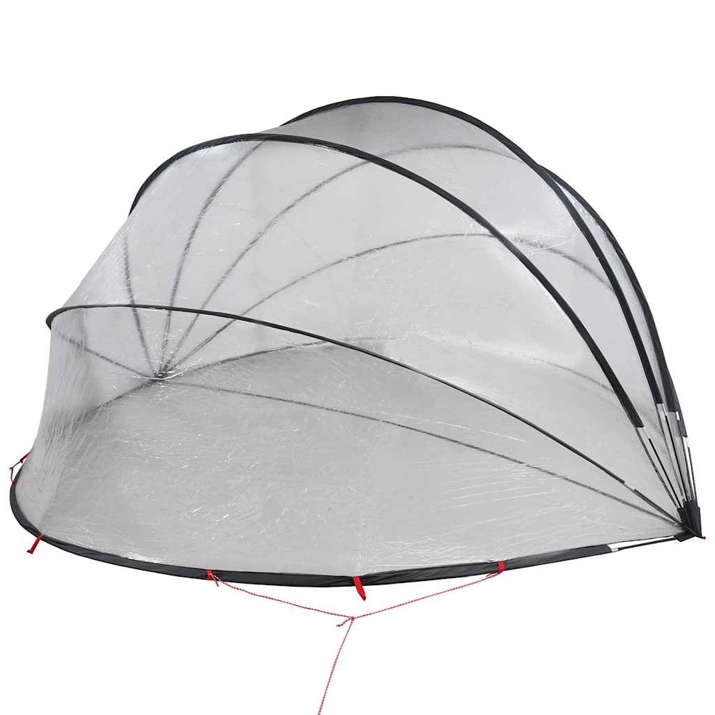 Poolkuppel Gjennomsiktig 546 x 516 x 250 cm PVC