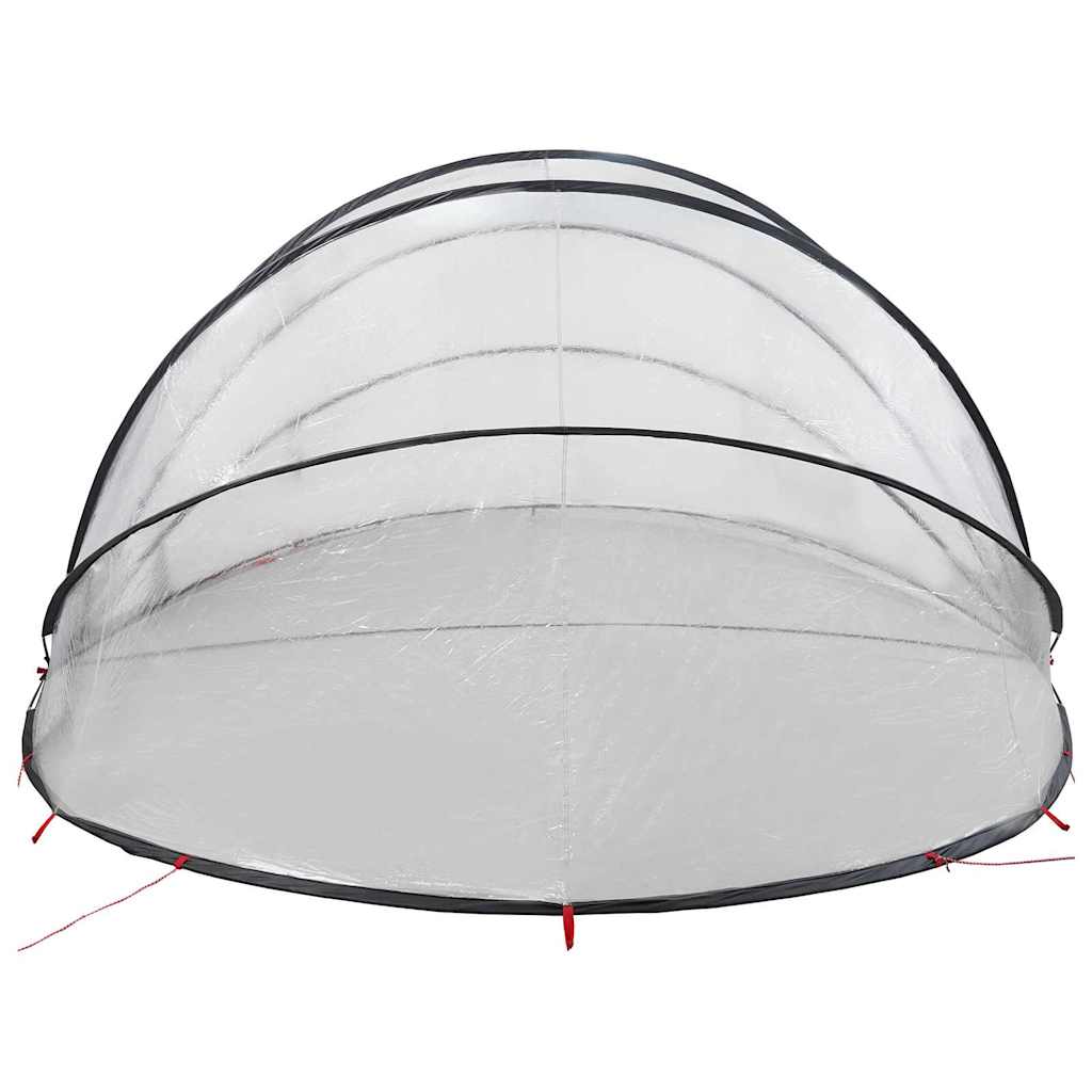 Poolkuppel Gjennomsiktig 546 x 516 x 250 cm PVC