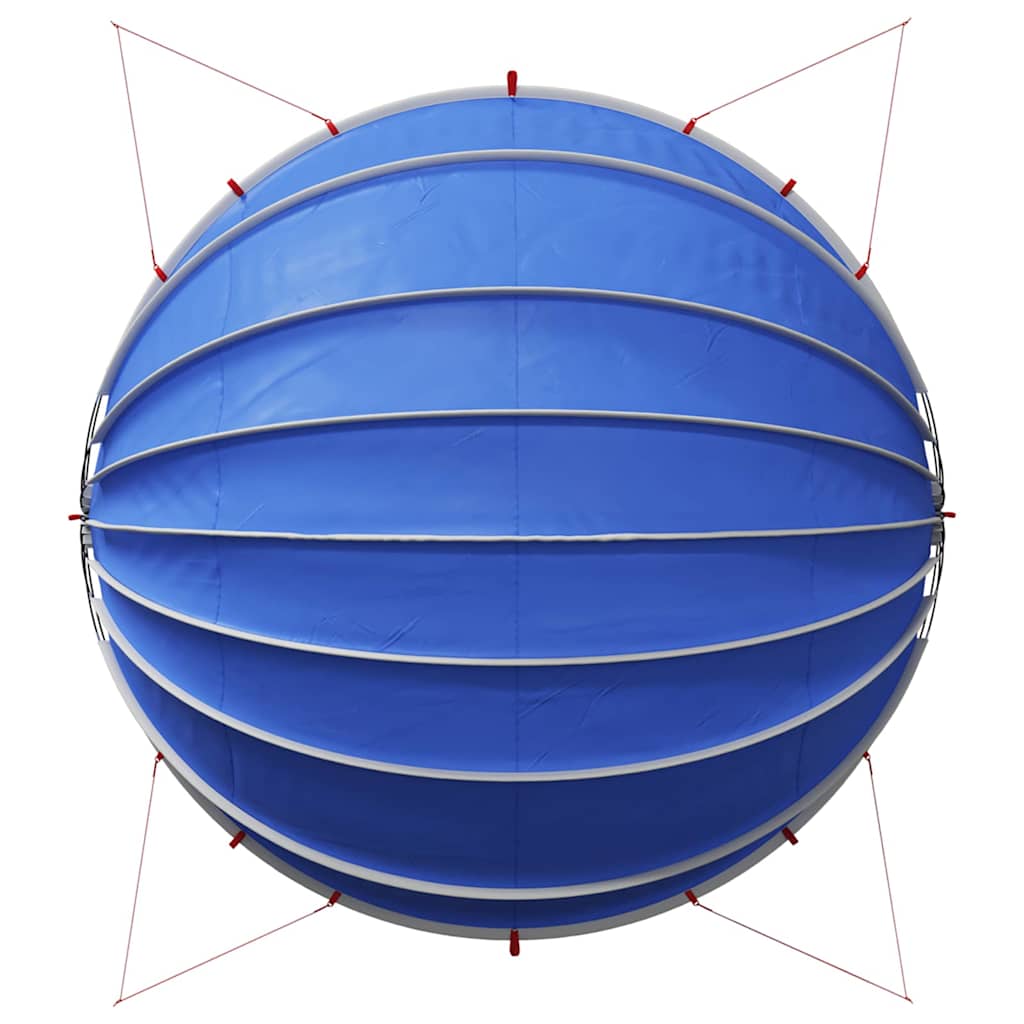 Poolkuppel 592 x 590 x 275 cm 185T polyester med PU-belegg