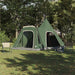 Teepee Telt 5-Person med tak grønn 545 x 450 x 295 cm