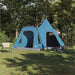 Teepee Telt 5-Person med tak med lagring Blå 545 x 450 x 295 cm
