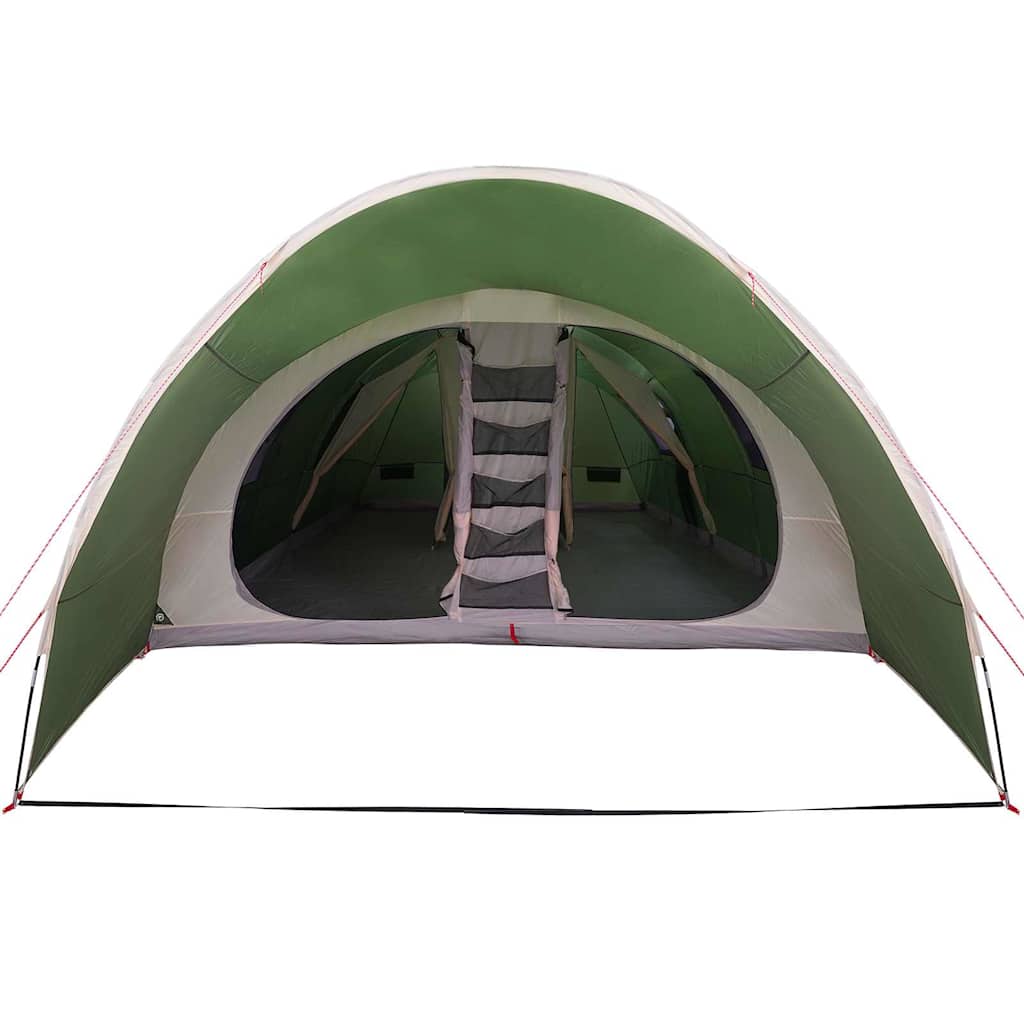 Tunnel telt for 8 personer med tak grønn 710 x 460 x 245 cm