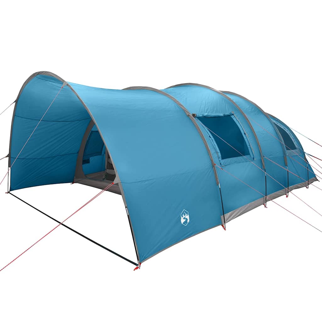 Tunnel telt for 8 personer med tak Blå 710 x 460 x 245 cm