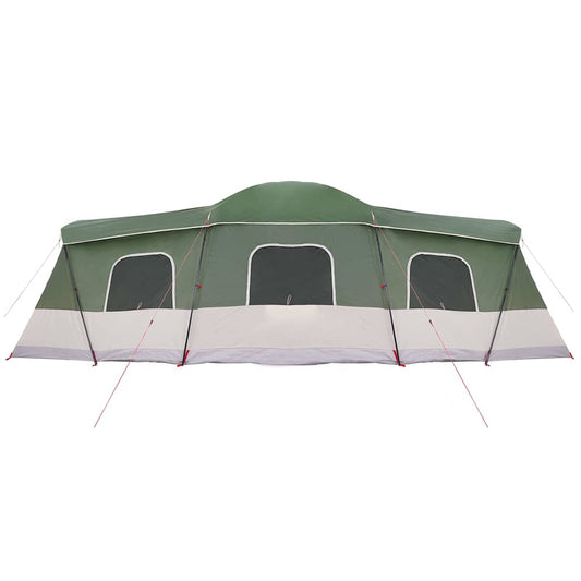 Telt for 16 personer med tak grønn 680 x 510 x 210 cm