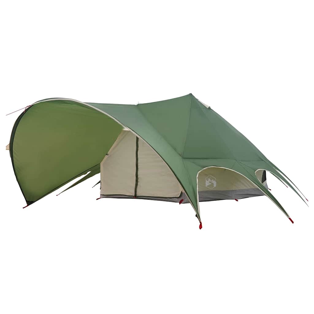 Teepee Teltd 9-Personer med tak Grønn og Grå 502 x 502 x 297 cm