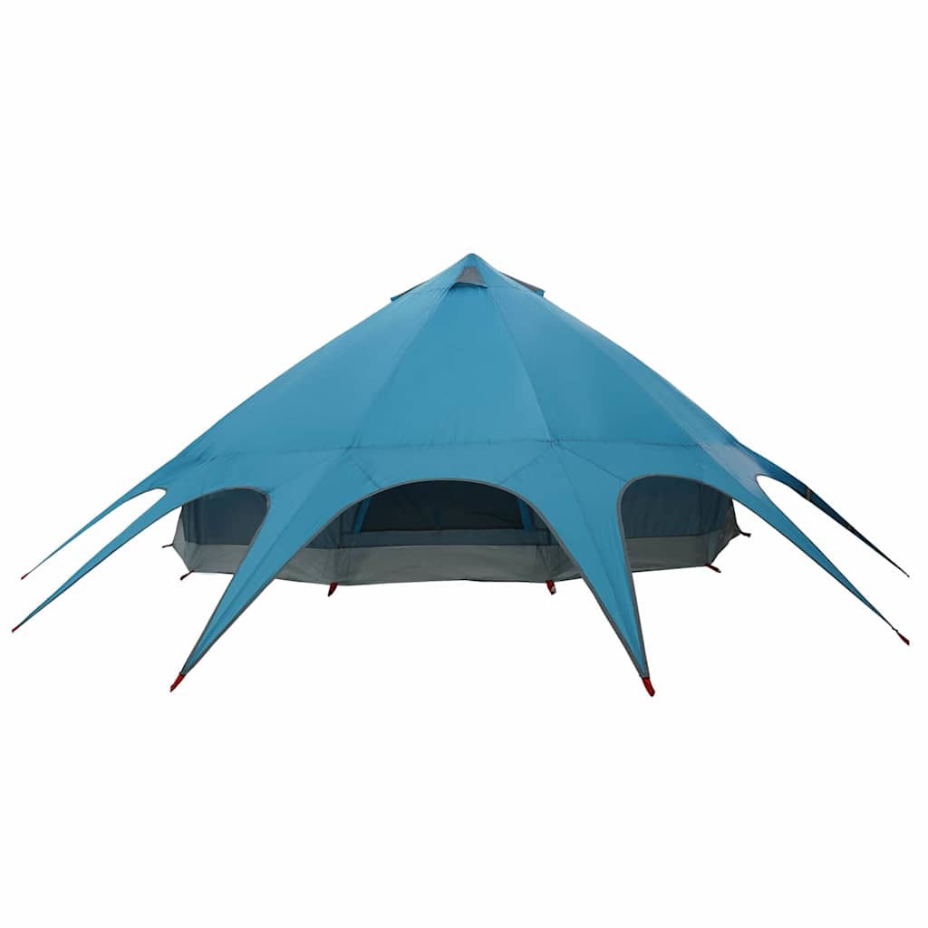 Teepee Telt for 9 Personer Blå og grå 502 x 502 x 297 cm