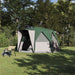 Kabin telt for 6 personer med tak grønn 425 x 396 x 222 cm
