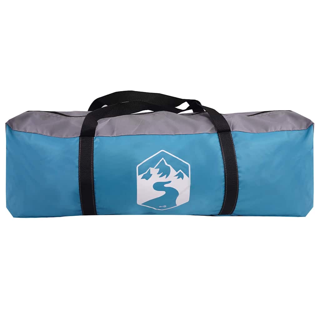 Kabin telt for 6 personer med tak Blå 425 x 396 x 222 cm