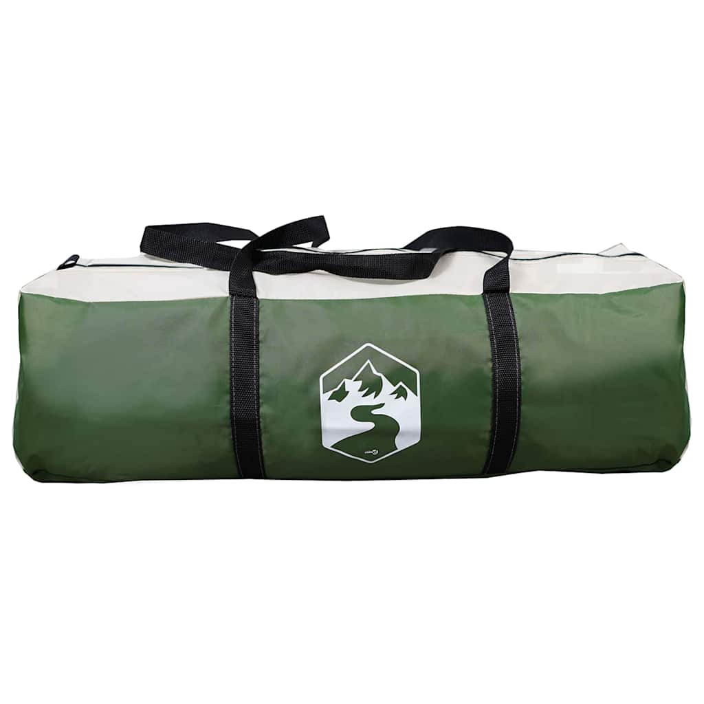 Hytte telt for 3 personer Grønn og hvit 320 x 320 x 203 cm