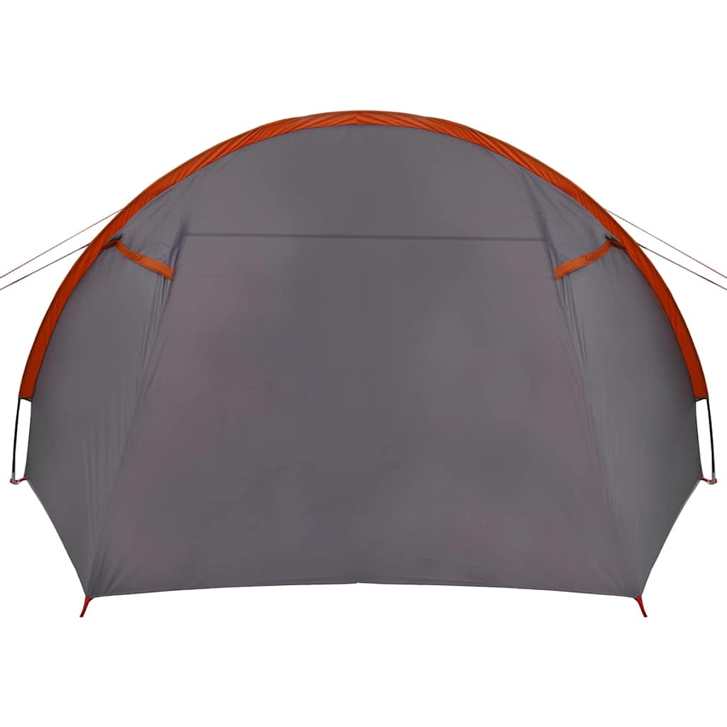 Tunnel Telt 5-Person med tak Grå og Oransje 805 x 405 x 211 cm