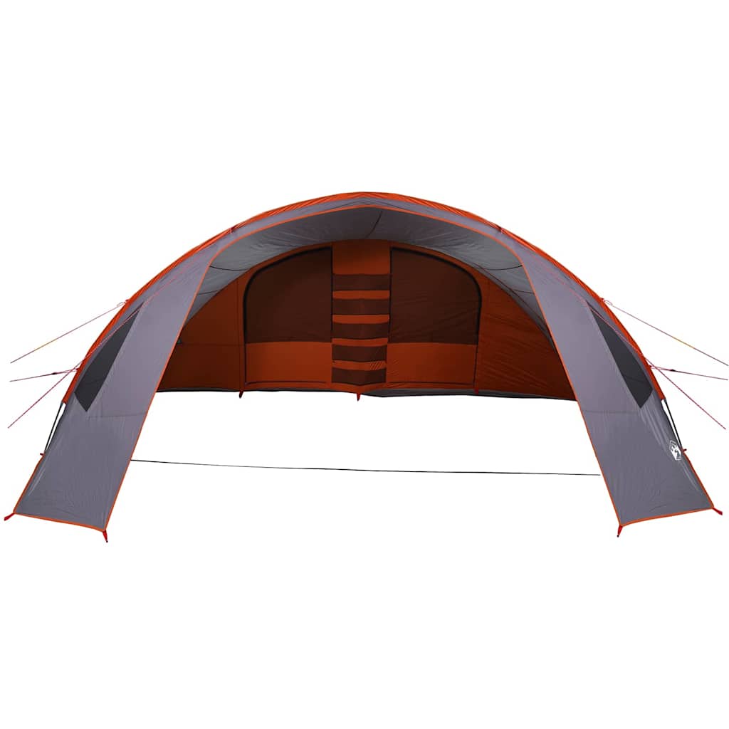 Tunnel telt for 6 personer Grå og Oransje 700 x 590 x 215 cm