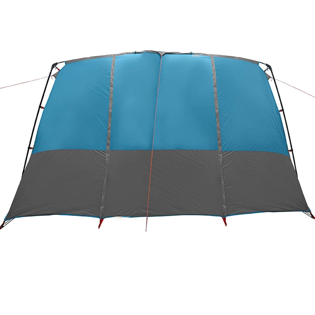 Familietelt 12-personer med tak Blå og grå 760 x 645 x 230 cm