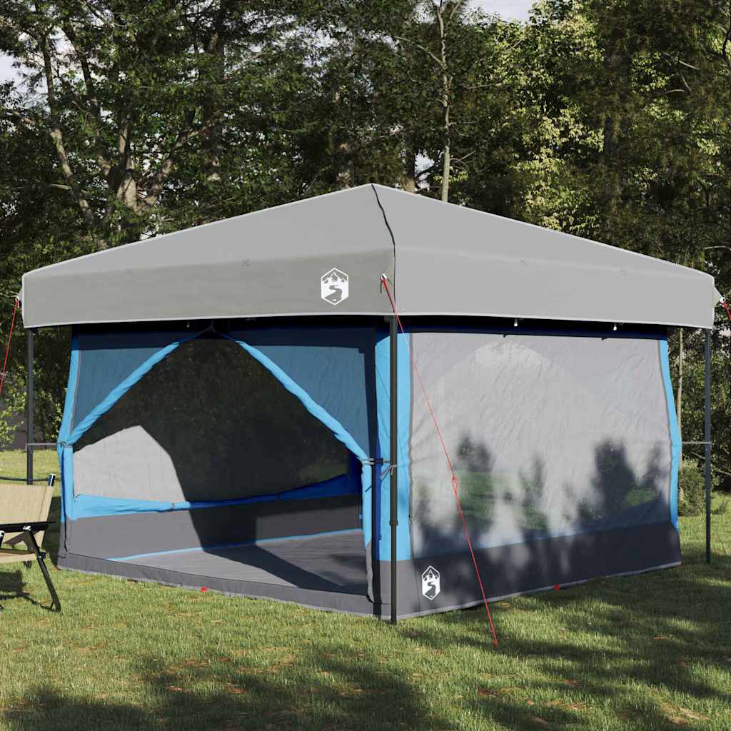 Innertelt 7-Person 7 person 300 x 300 x 250 cm Blå og grå