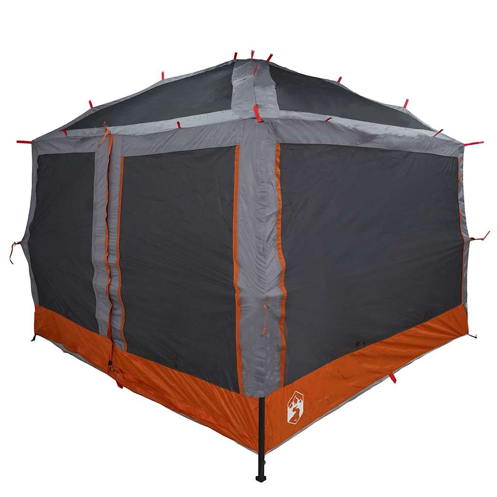 Innertelt 7-Person med tak Grå og Oransje 300 x 300 x 250 cm