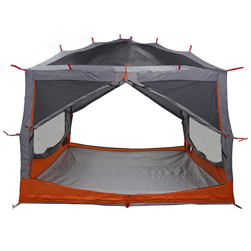 Innertelt 7-Person med tak Grå og Oransje 300 x 300 x 250 cm