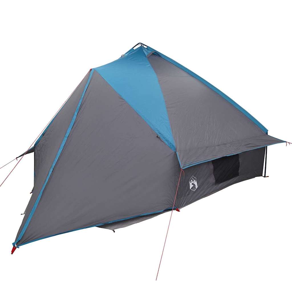 Teepee telt for 10 personer Blå og grå 567 x 470 x 242 cm