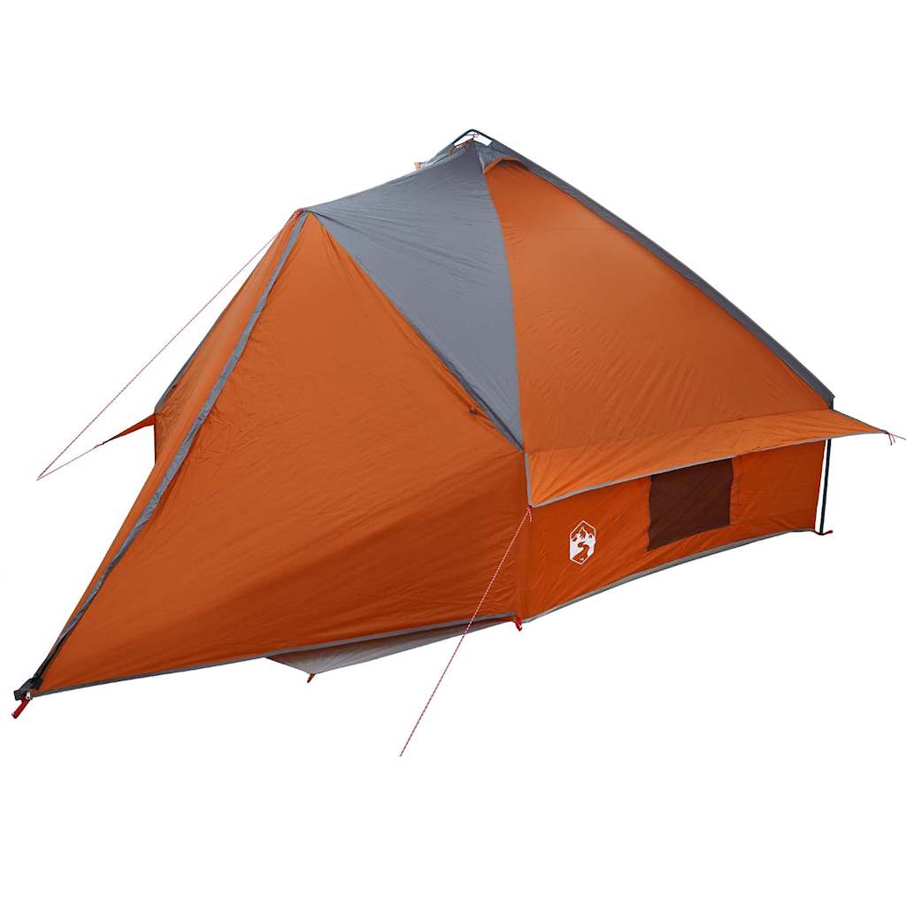 Teepee telt for 10 personer Grå og Oransje 567 x 470 x 242 cm
