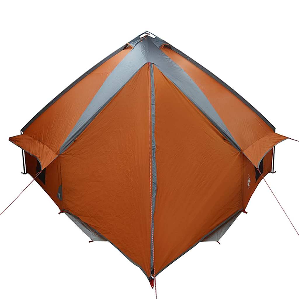 Teepee telt for 10 personer Grå og Oransje 567 x 470 x 242 cm