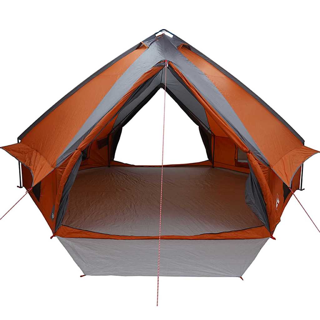 Teepee telt for 10 personer Grå og Oransje 567 x 470 x 242 cm