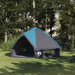 Teepee Telt 8-Personer med tak Blå og grå 490 x 410 x 210 cm