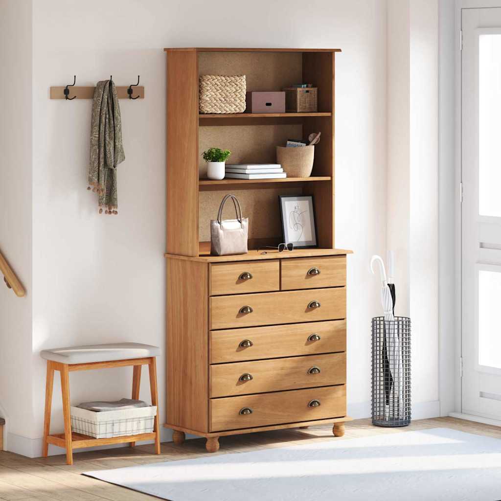 Hytte ASKIM Honningvoks 91 x 40 x 200,5 cm Massiv furu