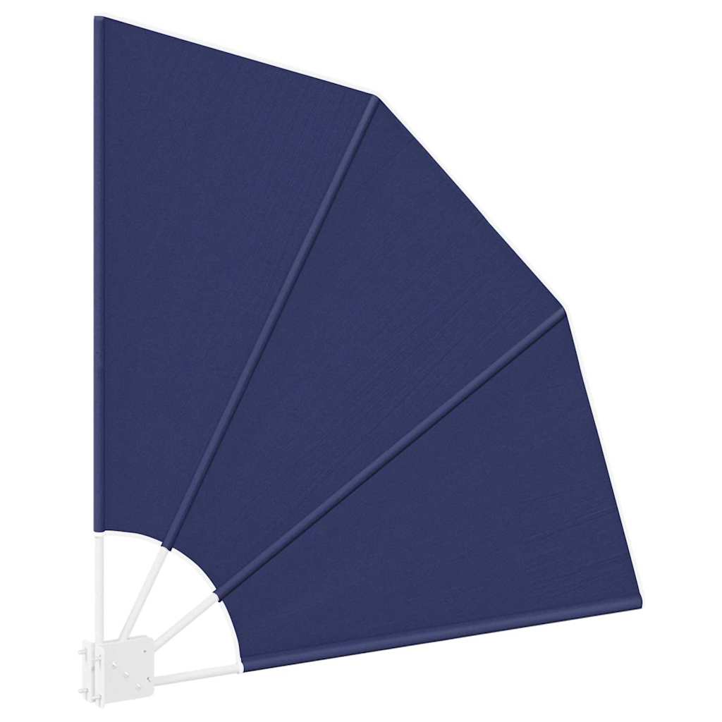 Balkong privat skjerm 115 x 115 cm Polyester Marineblå