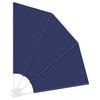 Balkong privat skjerm Marineblå 115 x 115 cm stoff