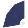 Balkong privat skjerm Marineblå 115 x 115 cm stoff