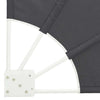 Balkong privat skjerm Svart 115 x 115 cm stoff