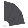 Balkong privat skjerm Svart 115 x 115 cm stoff