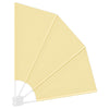 Balkong privat skjerm sand 115 x 115 cm stoff