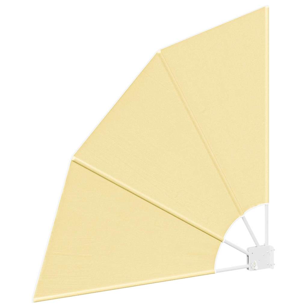Balkong privat skjerm sand 115 x 115 cm stoff