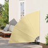 Balkong privat skjerm sand 140 x 140 cm stoff