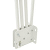 Balkong privat skjerm Antrasitt 210 x 210 cm stoff