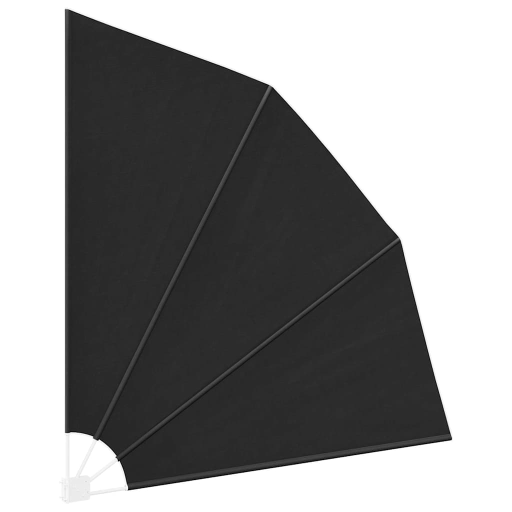 Balkong privat skjerm Antrasitt 210 x 210 cm stoff