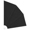Balkong privat skjerm Antrasitt 210 x 210 cm stoff
