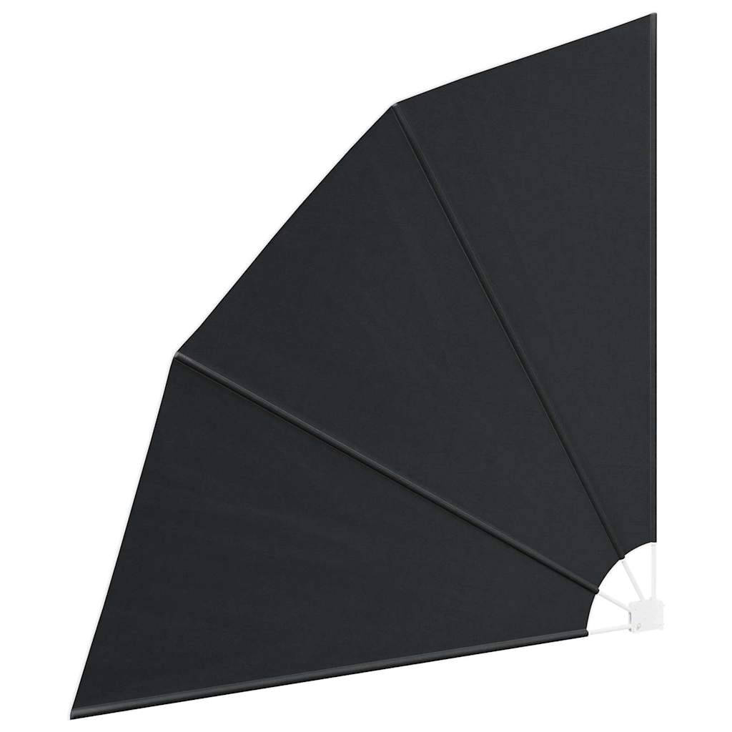 Balkong privat skjerm Antrasitt 210 x 210 cm stoff