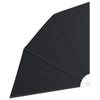 Balkong privat skjerm Antrasitt 210 x 210 cm stoff