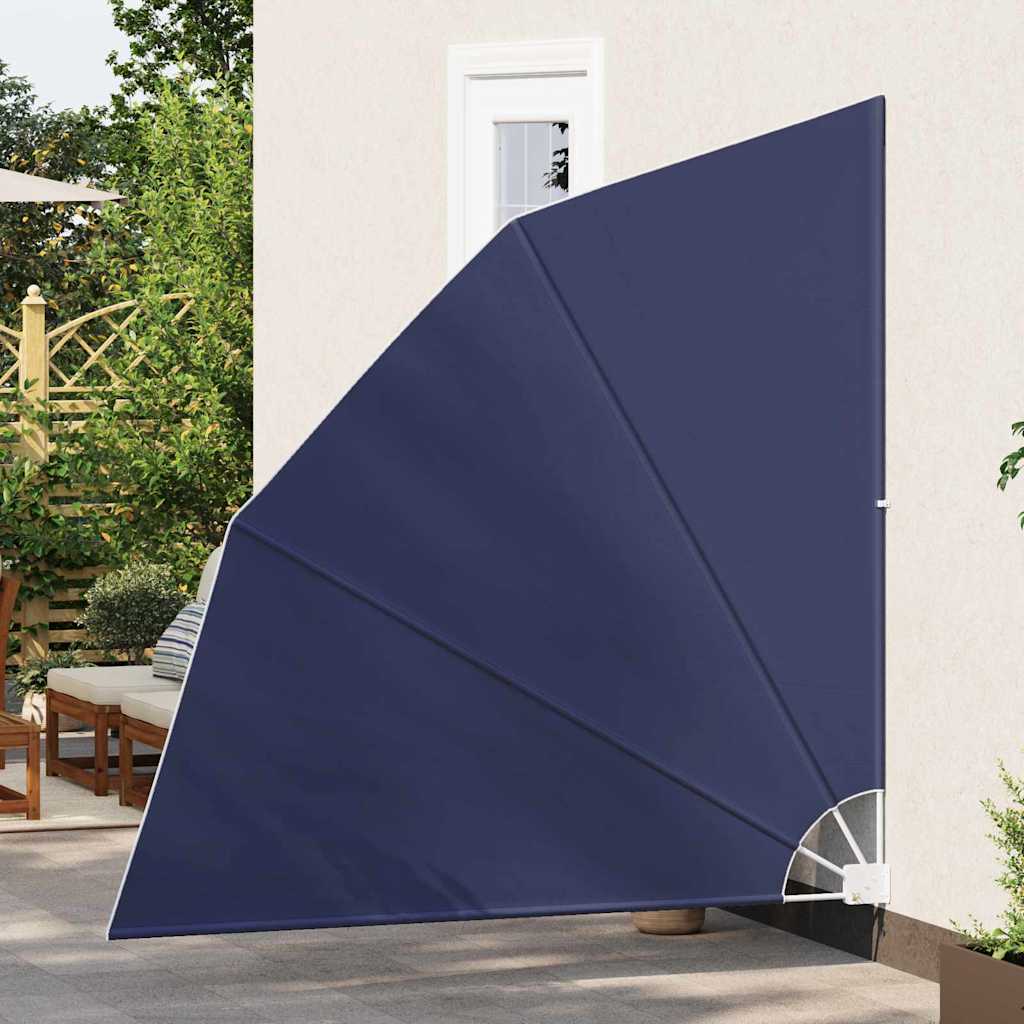 Balkong privat skjerm Marineblå 210 x 210 cm stoff