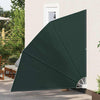 Balkong privat skjerm Mørkegrønn 210 x 210 cm stoff
