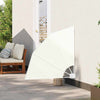 Balkong privat skjerm Krem 115 x 115 cm stoff