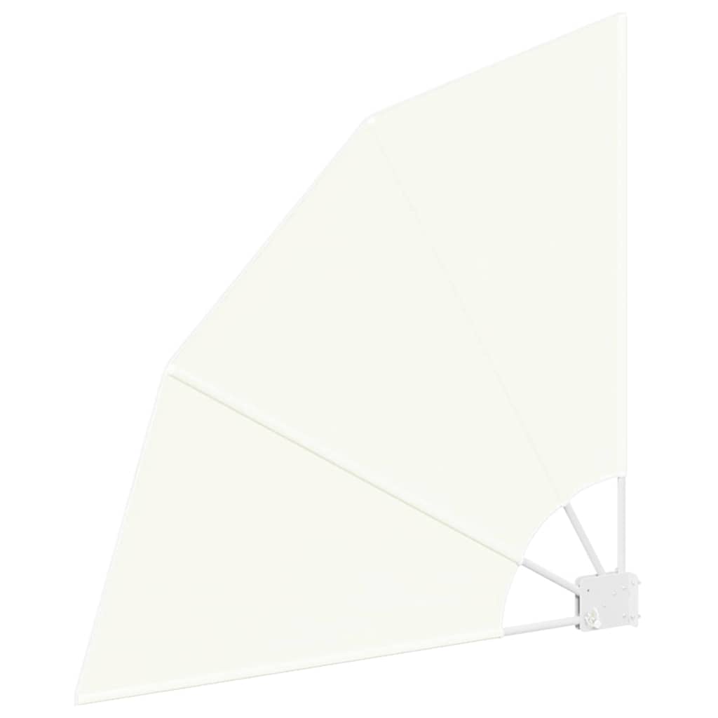 Balkong privat skjerm Krem 115 x 115 cm stoff