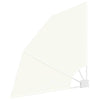 Balkong privat skjerm Krem 115 x 115 cm stoff